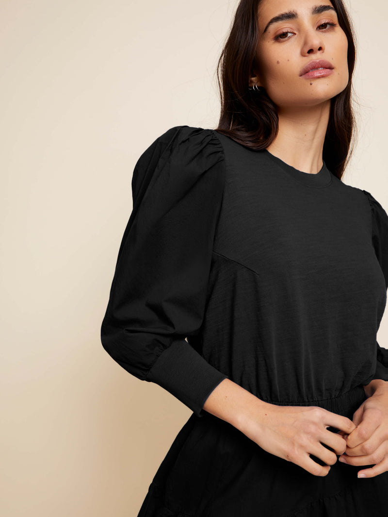 NATION LTD Tenley Ruffled Combo Mini Dress