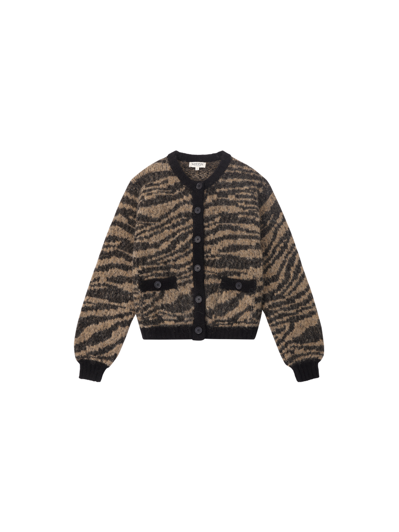 Nation Los Angeles Tessa Intarsia Cardigan