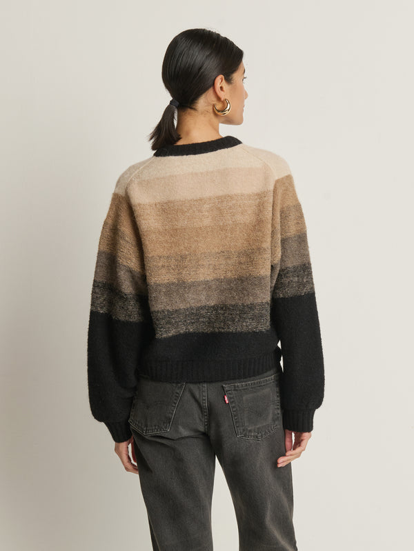 Nation Los Angeles Tessa Ombre Cardigan