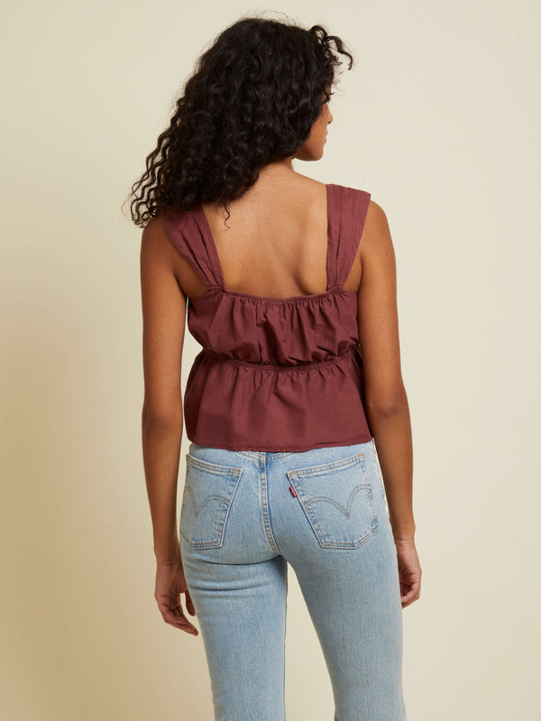 NATION LTD Thalia Elastic Crop