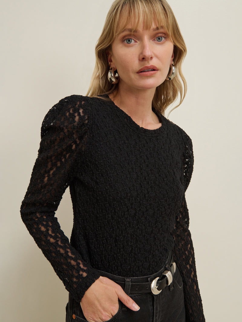 Nation Los Angeles Vickie Lace Top
