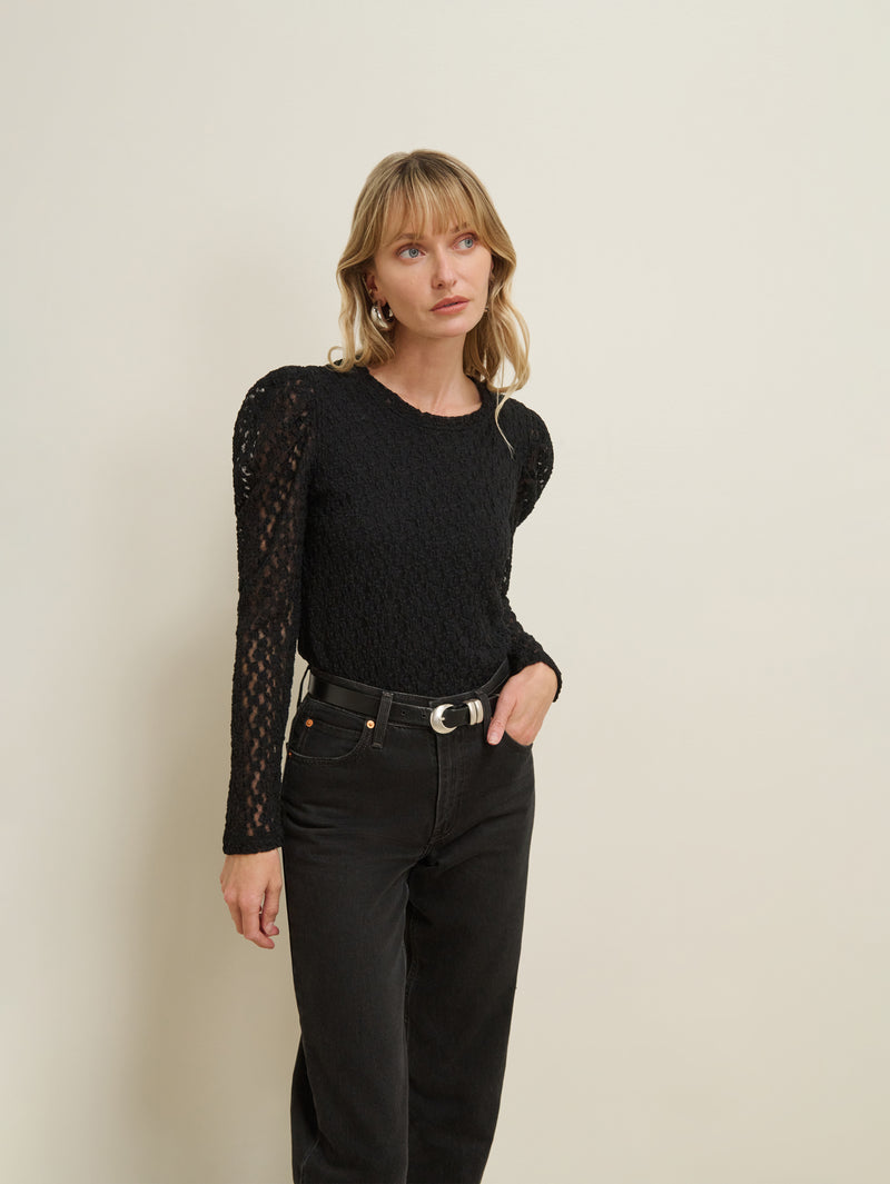 Nation Los Angeles Vickie Lace Top