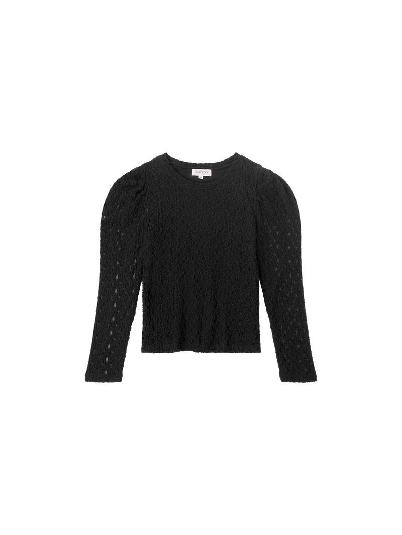 Nation Los Angeles Vickie Lace Top