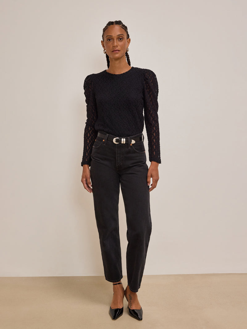 Nation Los Angeles Vickie Lace Top