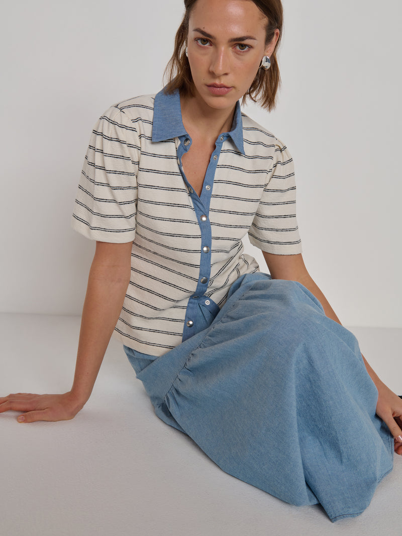 Nation Los Angeles Zoe Blouse