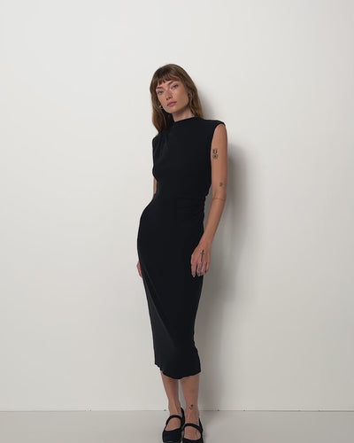 NATION LTD Clarisse Draped Dress