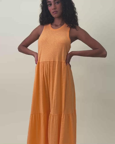 NATION LTD Melissa Tiered Tank Dress