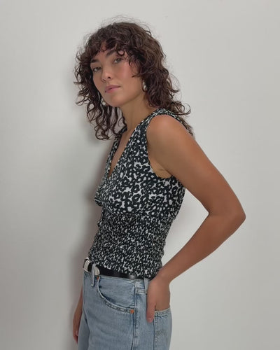 Nation Los Angeles Hali Button Up Tank