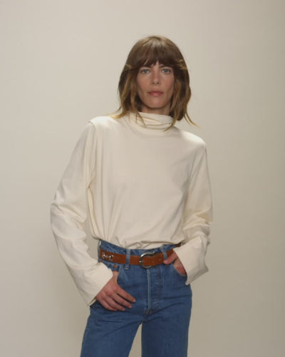 Nation Los Angeles Neo Mock Neck T-shirt