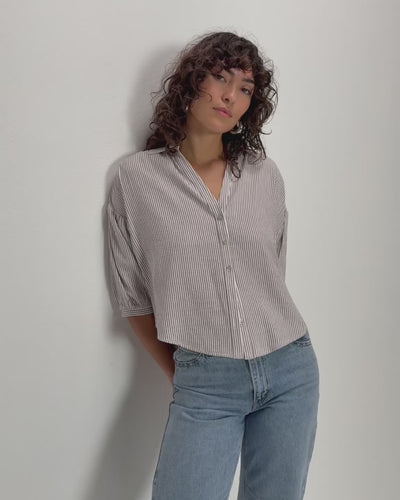 Nation Los Angeles Jaynee Blouse Shirt
