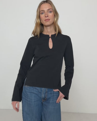 Nation Los Angeles Sam Keyhole Top