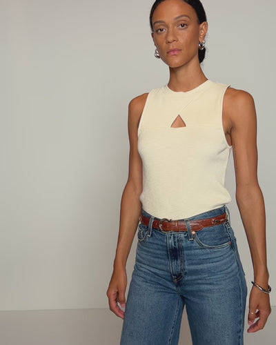 Nation Los Angeles Ellie Keyhole Tank