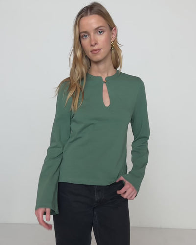 Nation Los Angeles Sam Keyhole Top