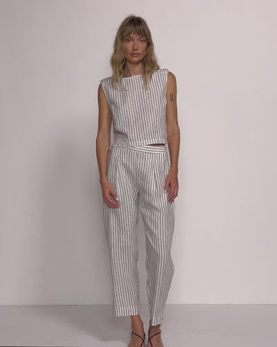 Nation Los Angeles Grayson Stripe Pant and Cara Tank