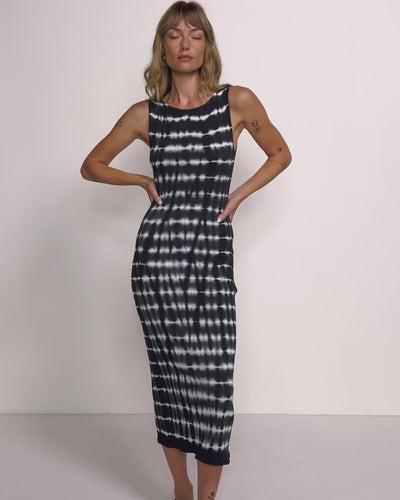 Nation Los Angeles Christy Tie Dye Midi