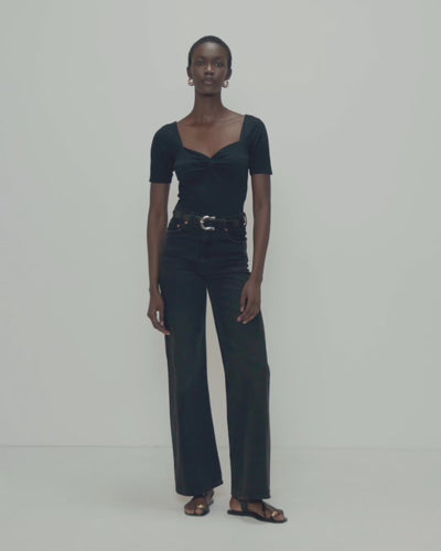 Nation Los Angeles Lana Twisted Top