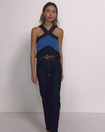 Nation Los Angeles Indy Halter Sweater