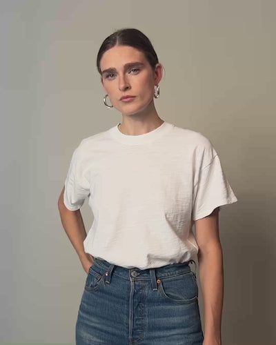 NATION LTD Jessa Boxy Crop Top