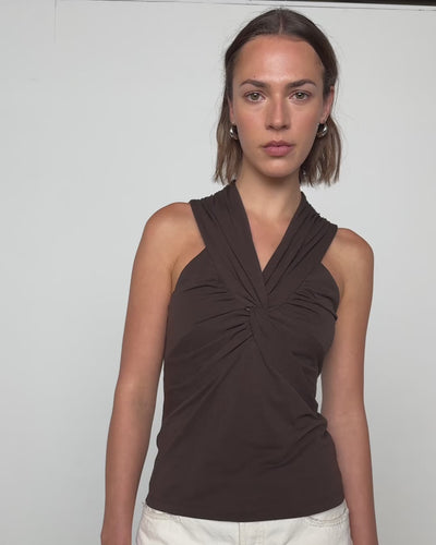 Nation Los Angeles Anais Halter Tank