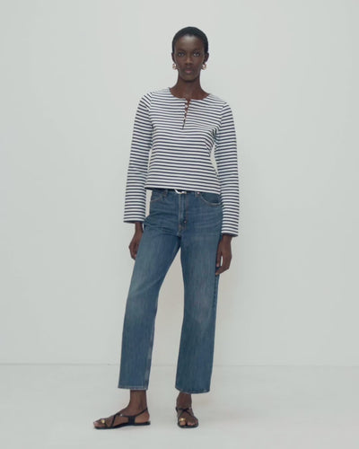 Nation Los Angeles Silvia Long Sleeve Top