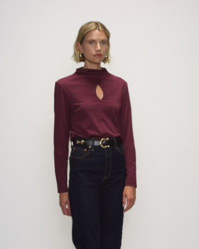 Nation Los Angeles Naomi Keyhole Tee