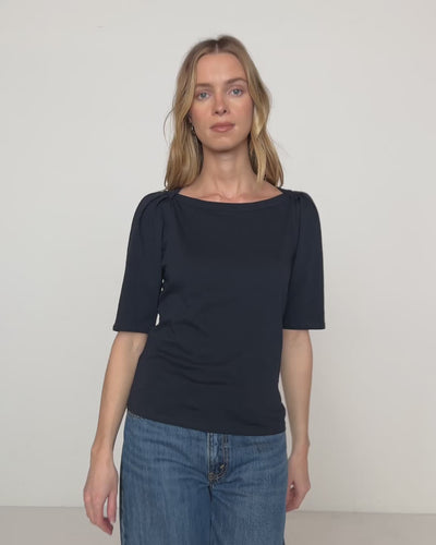 Nation Los Angeles Deana Textured Tee