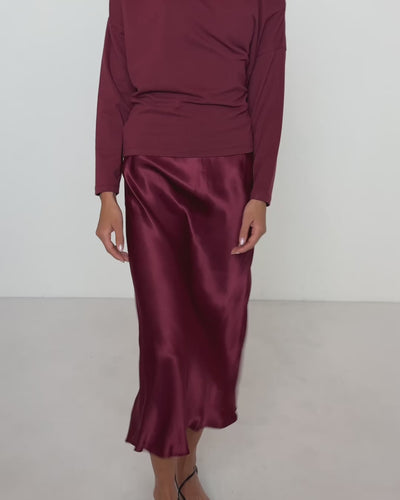 Nation Los Angeles Giselle Bias Skirt
