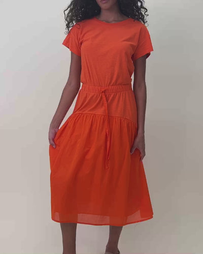 NATION LTD Azalia Combo Shirt Dress