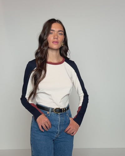 Nation Los Angeles Carmen Colorblock Tee