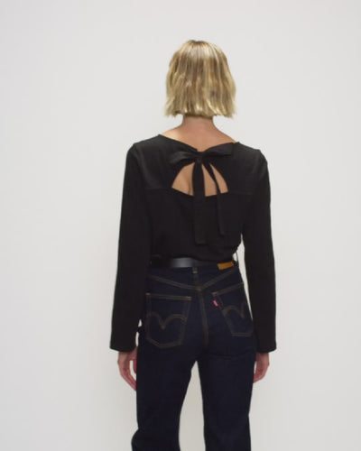 Nation Los Angeles Tavin Tie Back Top