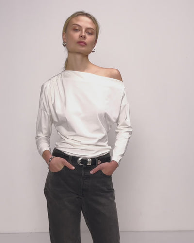 Nation Los Angeles Pietra Off Shoulder Top