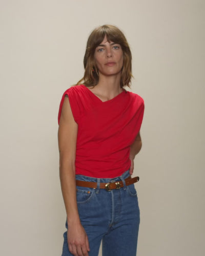 Nation Los Angeles Aime Asymmetrical Tee