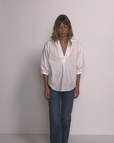 Nation Los Angeles Daphna Poplin Shirt