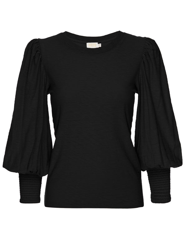 Nation LTD Loren Tee in Jet Black