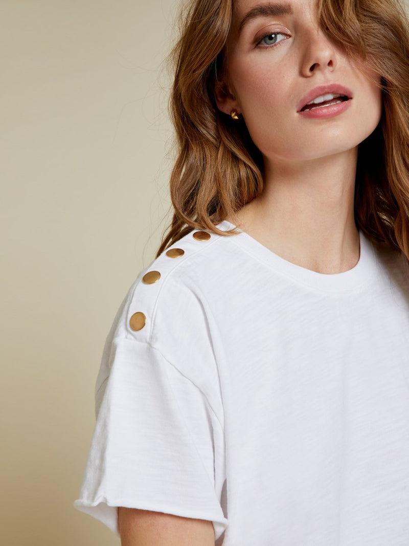 Nation LTD Rowan Dress in Optic White