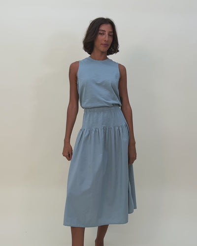 NATION LTD Callie Sleeveless Midi Dress