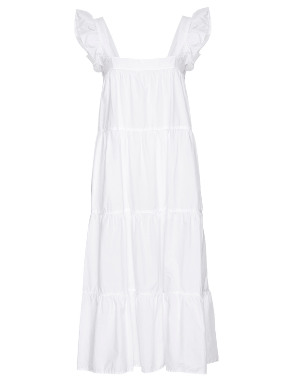 NATION LTD Camille Tiered Midi Sundress