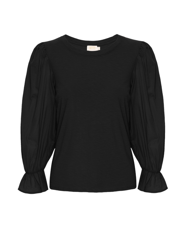 NATION LTD Carly Puff Sleeve Tee