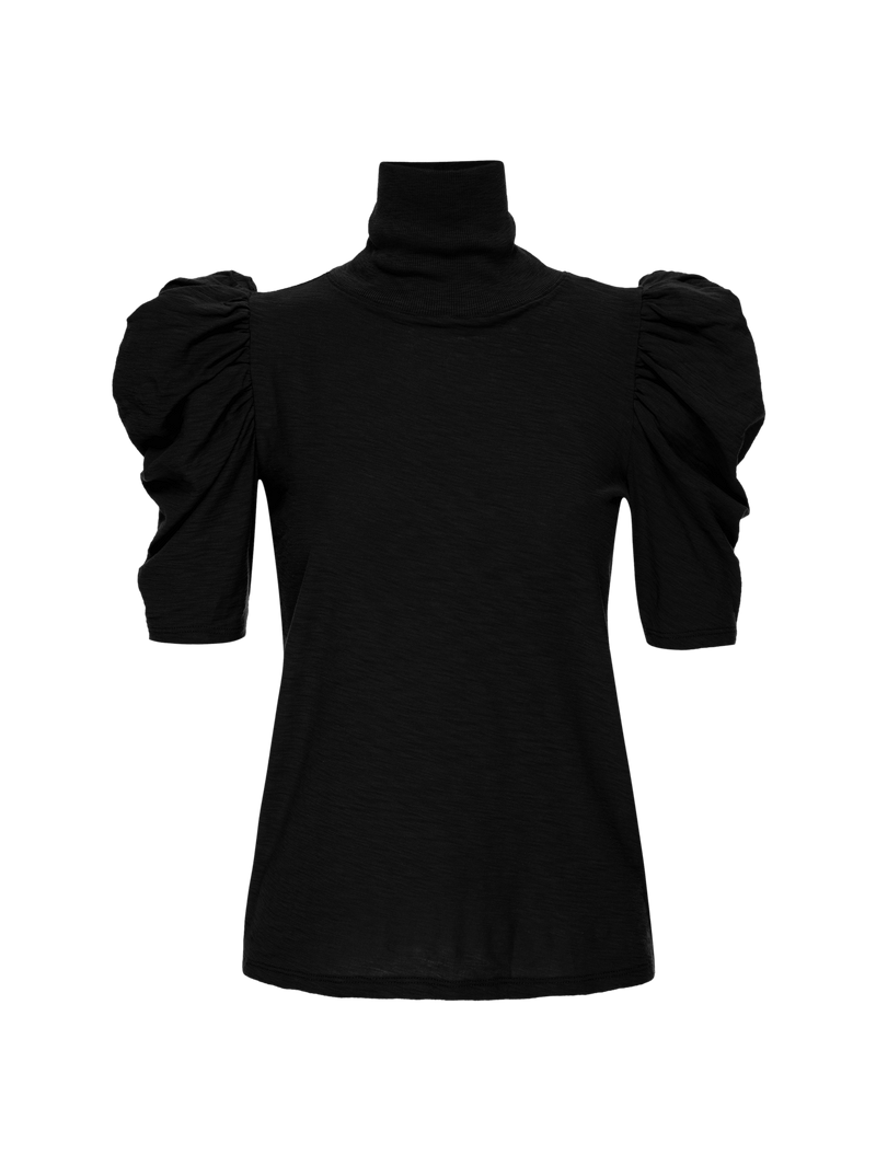 NATION LTD Dawn Puff Shoulder Turtleneck