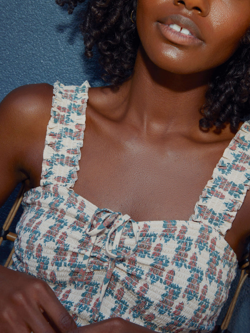 NATION LTD Eloise Smocked Camisole