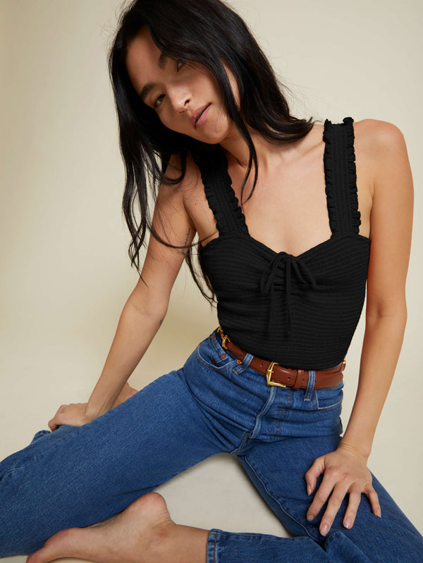 NATION LTD Eloise Smocked Camisole