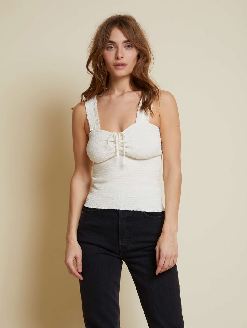 NATION LTD Eloise Smocked Camisole