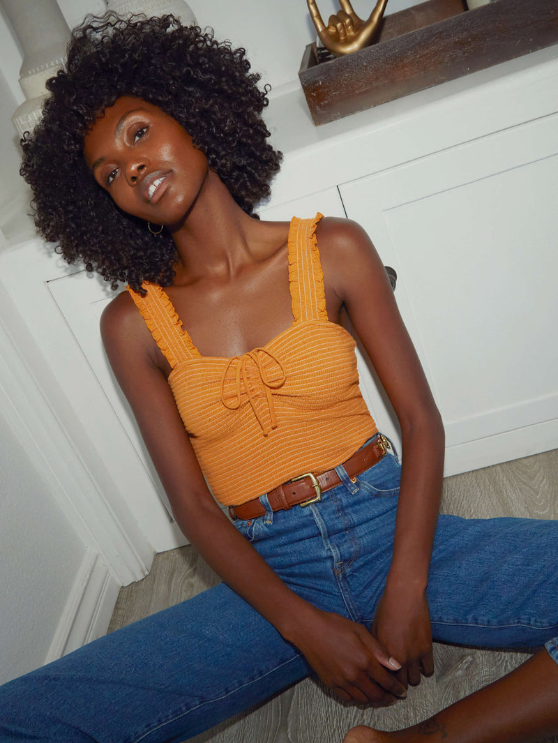 NATION LTD Eloise Smocked Camisole
