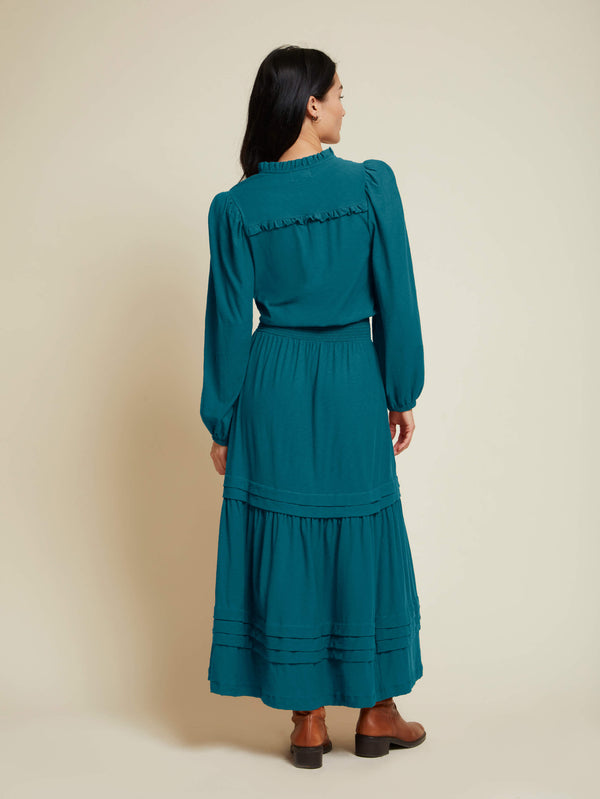 NATION LTD Esta Tiered Midi Dress