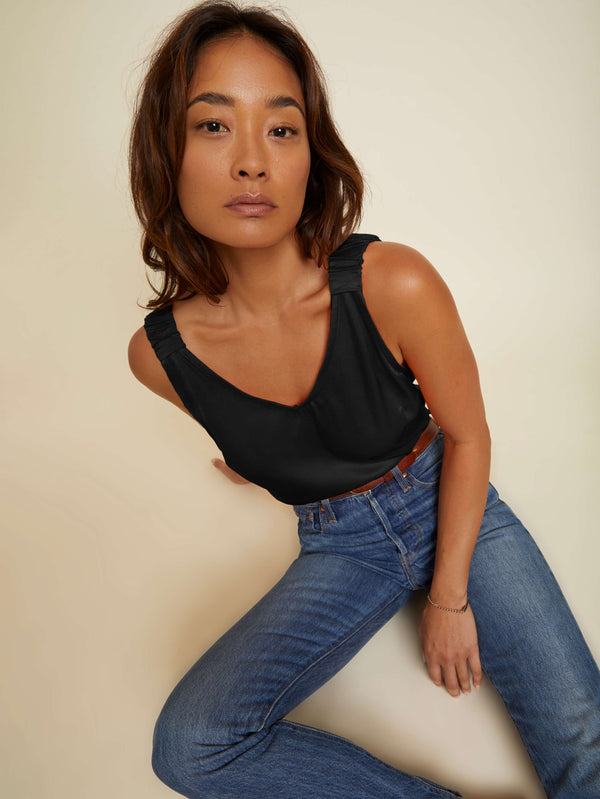 NATION LTD Kyle Elastic Detail Tank