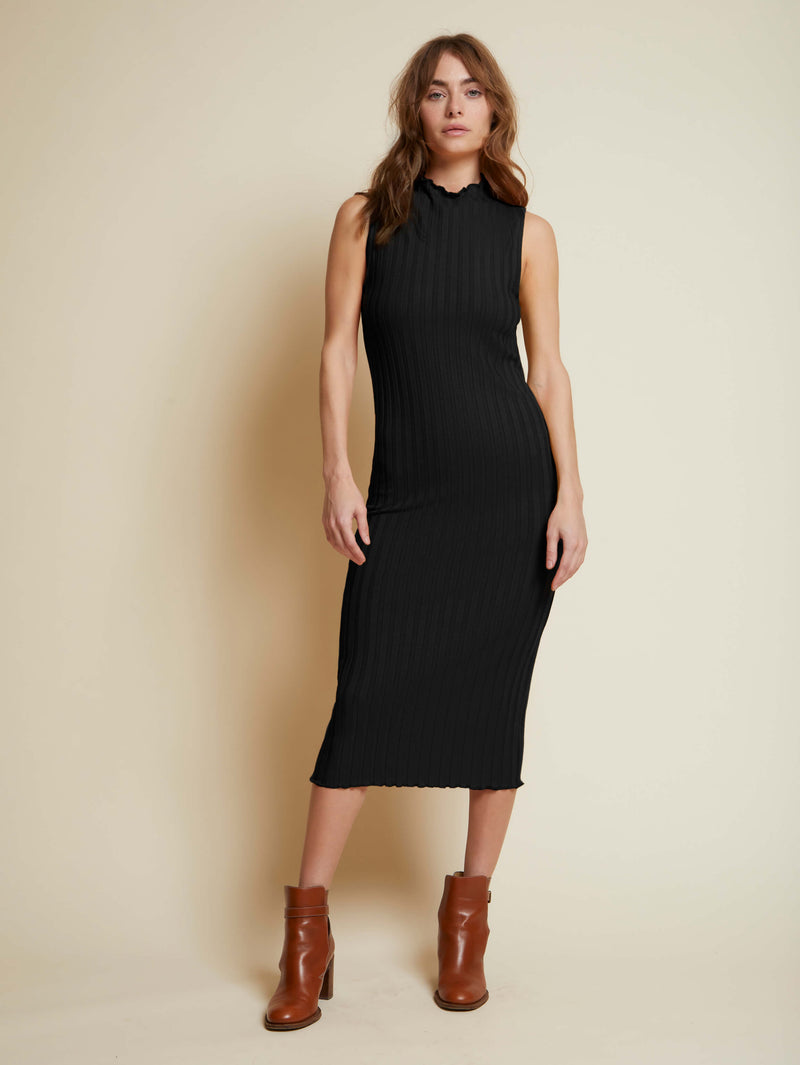 NATION LTD Linda Turtleneck Tank Dress