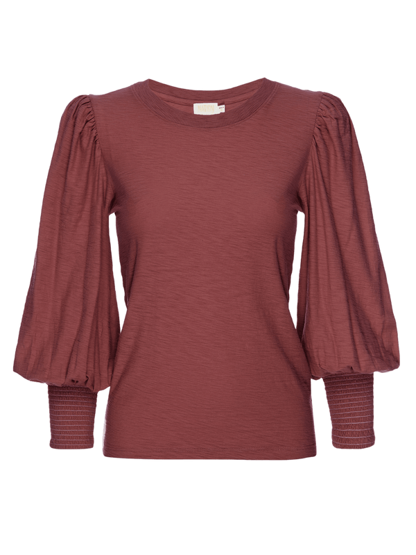 Nation LTD Loren Tee in Rusted Rose