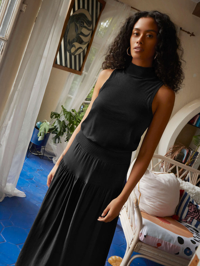 NATION LTD Margot Turtleneck Tank Dress