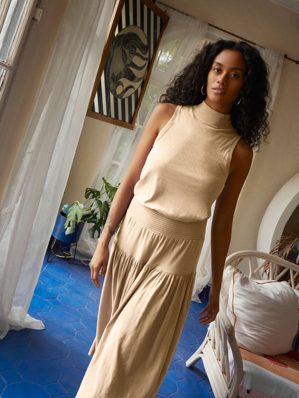 NATION LTD Margot Turtleneck Tank Dress