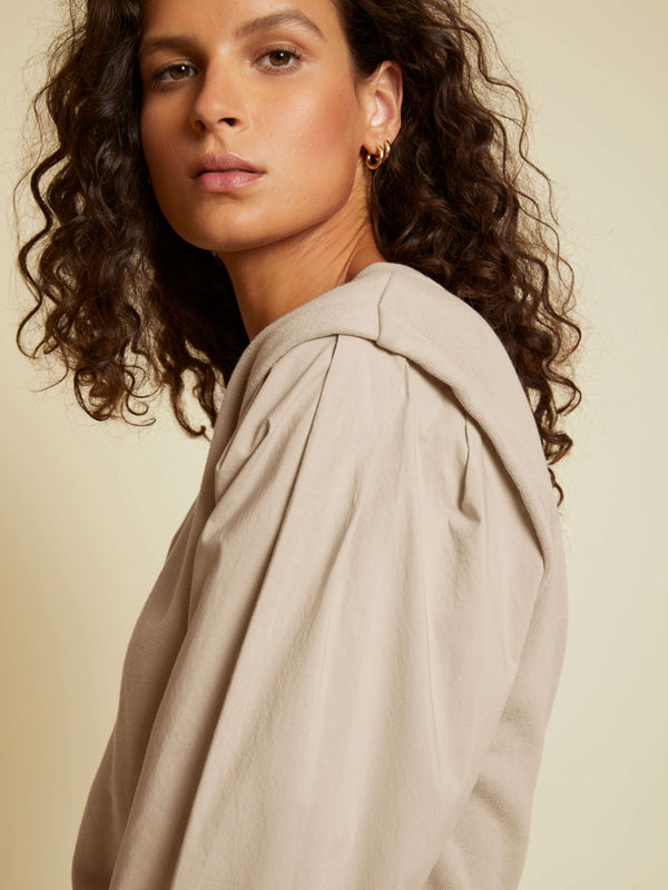 NATION LTD Matty Puff Sleeve Sweatshirt